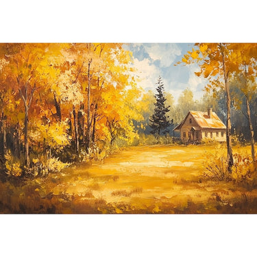 Autumn Landscape Oil canvas